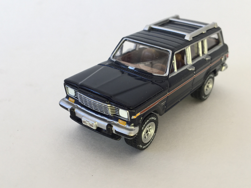 Illustration for article titled LaLD Car Week 2019 - 80s - Johnny Lightning 1/64 1981 Wagoneer